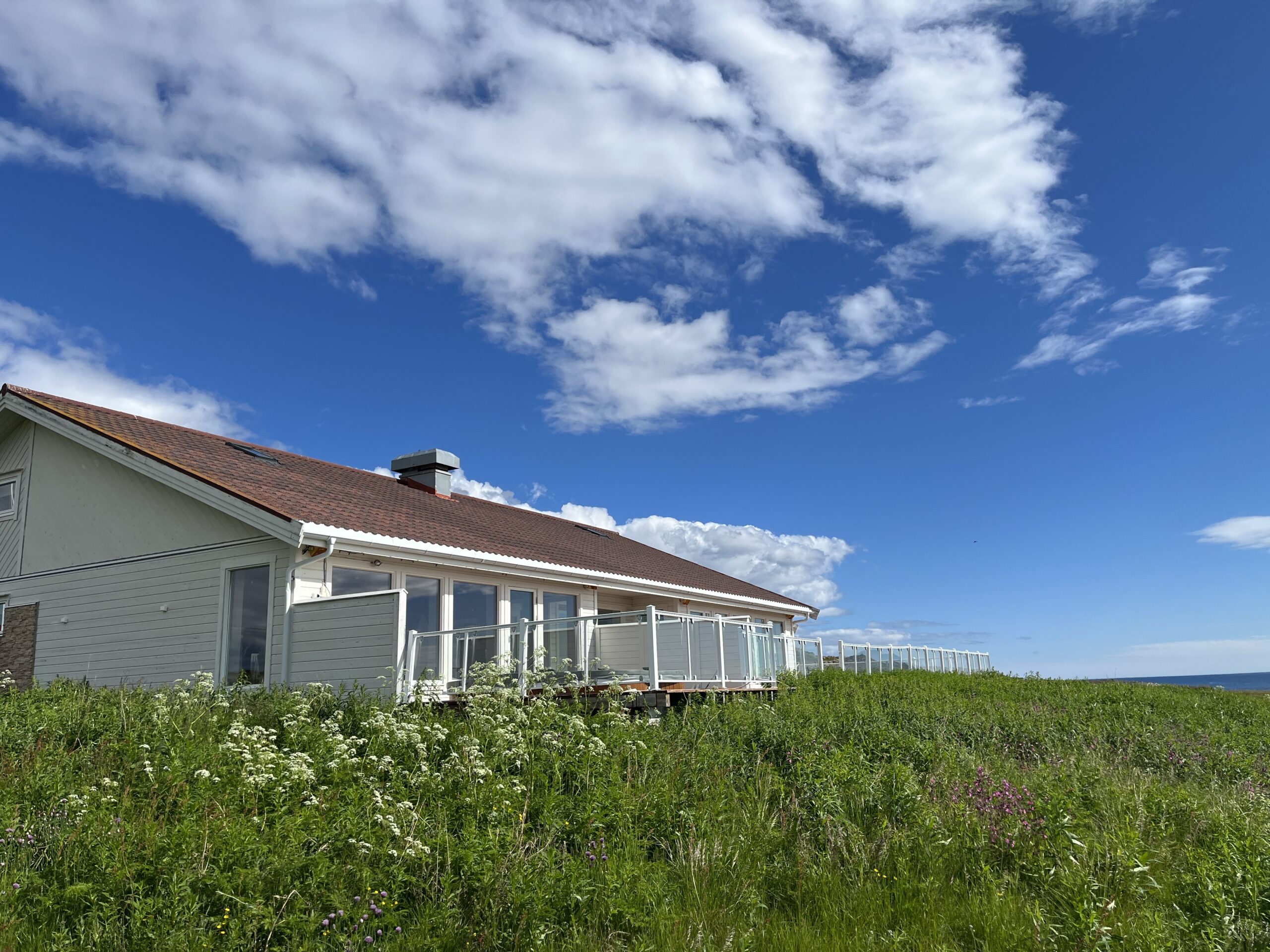 Varanger Panorama Summertime Blue Skies