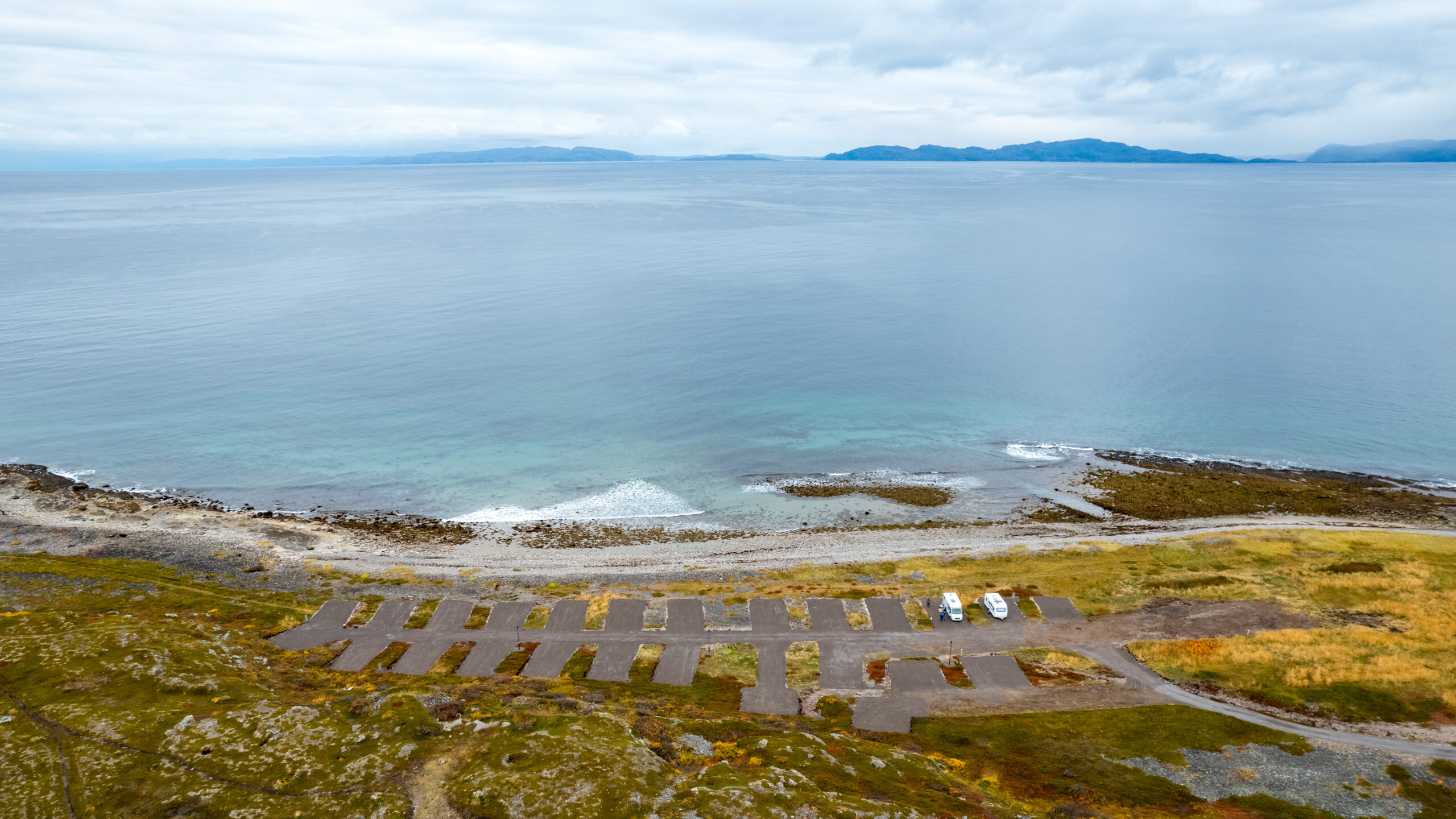 Varanger Panorama Overnatting Camping Drone Vadsø Kardey Media 10