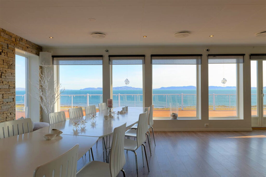 Varanger Panorama Dining Room With View Of Varangerfjord